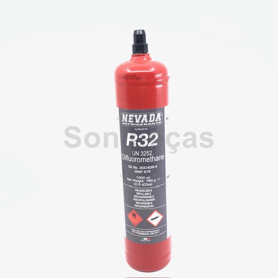 GARRAFA GAS R32 DESCARTAVEL